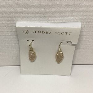 Kendra Scott, Kate arrow earrings, drusy NWT